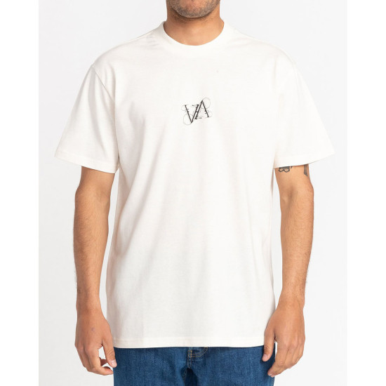 RVCA Ανδρική κοντομάνικη μπλούζα Benjamin Jean Jean Crane - Short Sleeve T-Shirt For Men